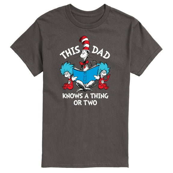 Hop on Pop - This Dad Knows A Thing Or Two - Men's Short Sleeve Graphic T-Shirt