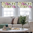 thumbnail image 5 of LALILO Kitchen Curtain Valance Red Road Tunnel Way National Rod Pocket Window Curtain 52"x 18" Set of 2, 5 of 7