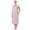 Bright White Liberty, variant on Aria Women's Sleeveless Long 100% Cotton Nightgown in 46", Sizes XS to 5X