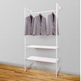 thumbnail image 2 of Econoco  Ultra Thick 14 in. Pant-Skirt With Chrome Hooks And Bar With Clips, 2 of 5