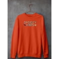 thumbnail image 3 of Spooky Vibes Halloween Quote Sweatshirt Women -Image by Shutterstock, Female Small, 3 of 4