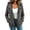 Dark Gray -AA31, variant on Nestiefly Oversized Fleece Jackets For Women Fashion 2026 Cardigan Coat Shaggy Warm Winter Outerwear Green XL