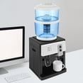 thumbnail image 3 of Tabletop Water Dispenser Hot and Cold, Countertop Water Cooler with 3 Temperature Settings, Compact Water Dispenser for 1-5 Gallon Bottles, Food-Grade Stainless Steel Tank, Desktop Water Cooler, 3 of 14