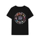 thumbnail image 2 of Girl's Graphic Print T-Shirt - Short Sleeve Crew Neck Casual Top with Peace Symbols & Inspirational Quote, Lightweight Summer & Spring Tee, Machine Washable, Nontransparent Fabric, 2 of 6