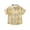 Gold, variant on Boys Long Sleeve Flannel Plaid Shirt Button Down Shirts Light Yellow,1-2 Years