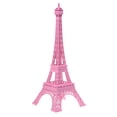 thumbnail image 1 of Estatua decorativa vintage de la Torre de París, de aleación, color rosa, 18 cm Rosa 18cm, 1 of 9