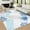 Blue, variant on Haperlare Botanical Area Rugs for Living Room Washable Soft Modern Leaf Rugs for Bedroom Indoor Floor Colorful Carpet,8'x10'