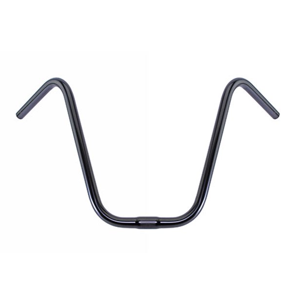 BICYCLE BIKE U LOWRIDER HANDLE BAR 13 25.4 BLACK. Bike part, Bicycle