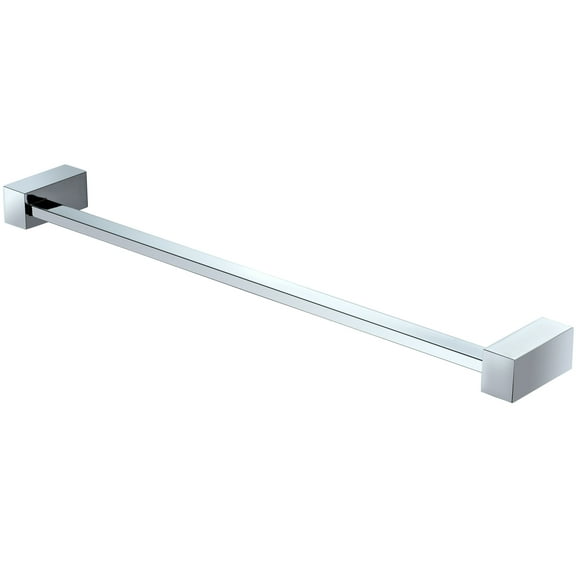 ECKOREA® 21-Inch Polished Chrome Towel Bar ECK-330S, Durable SUS304 Stainless Steel & Zinc Alloy, Wall-Mounted, Screw-in