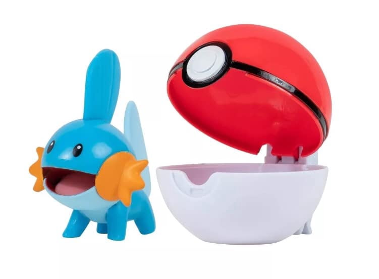 Pokemon Battle Figure 3-Pack With Pikachu, Teddiursa, And Gastly | Official Jazwares Toys
