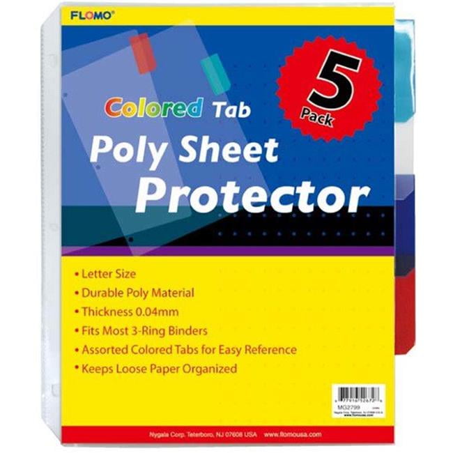 DDI 1916129 5 pack Poly Sheet Protectors - D6c725df 20cc 49db 8c5a 72c2ec639118 1.881c6bb9315cffe4fd15256a1c173c2b 