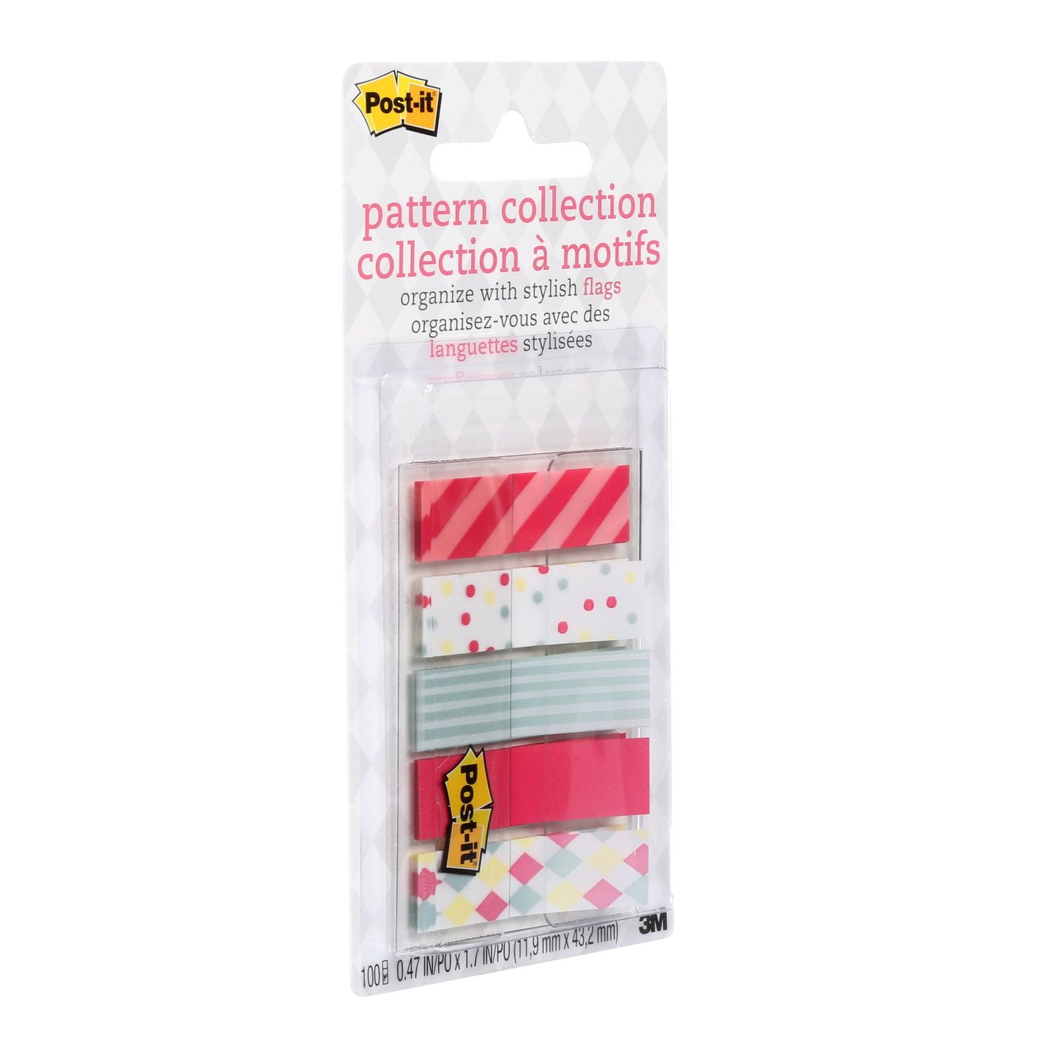 POST - IT Post-it 684-CANDY-C Assorted Pattern Flags