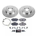 thumbnail image 3 of PowerStop Front Z23 Evolution Sport Carbon-Fiber Ceramic Brake Pad and Drilled & Slotted Rotor Kit Fits: MINI COOPER Select Models K8842, 3 of 10