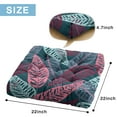 thumbnail image 7 of Vintage Aloha Seat Cushion&nbsp;– 22x22 Inch Square Pillow, Dutch Velvet, Faded Floral Print (Shabby Chic Beach House), 7 of 7