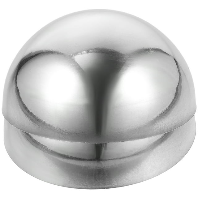 Miangastore 2Pcs Stainless Steel Hemisphere Ball Polished Mirror Surface Decorative Half Ball for Handrail