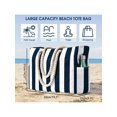 thumbnail image 7 of Extra Large Waterproof Beach Tote Bag with Zipper - Sandproof & Washable Pool Bag (40L Capacity), Lightweight Swim Bag for Women - Colorful Tropical Print, 7 of 7