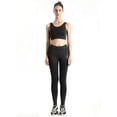 thumbnail image 5 of Women’s Melange Moisture Wicking Legging, Comfortable Activewear Stretch Pants, 5 of 11