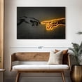 thumbnail image 3 of Elephant Stock The Creation Wall Art - Horizontal Canvas Wall Art - Living Room Wall Decor - People Canvas - Gray And Black Decor By Octavian Mielu - 48" x 32", 3 of 8