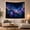 Cosmic Starfield, variant on Spiral Galaxy Against a Star-Filled Cosmic Nebula, Energetic Celestial Art for Space Enthusiasts, Astronomy Wall Decor, Birthday Gift Tapestry Wall Hanging for Bedroom and Living Room