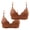 Brown, variant on 2PC Play-tex 18 Hour Bras for Women Push-Up Full Coverage Comfort Supportive Bra Comfortable Breathable Bra Underwear No Rims
