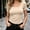Beige, variant on Ussuma Womens Summer Tops Short Sleeve Shirts Square Neck Fashion Blouses Solid Color Stylish Elastic Waist Comfortable Women's Top Elegant and Intellectual Simple and Comfortable S Red