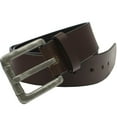 thumbnail image 3 of Pathfinder Casual Men's Brown Belt by Nickel Zero® - 1.5 inch Full Grain Leather Strap, Hypoallergenic, 3 of 6