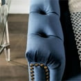 thumbnail image 5 of Furniture of America Tidi Transitional Fabric Tufted Loveseat in Blue, 5 of 8