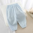 thumbnail image 2 of 18-24 Months Toddler Boys Cargo Pants Trendy Casual Parachute Pant Joggers School Pants Fall Winter Pants Boys' Cargo Sweatpants 1T 2T 3T 4T 5T 6T 7T 8T 11T Blue Pants, 2 of 4