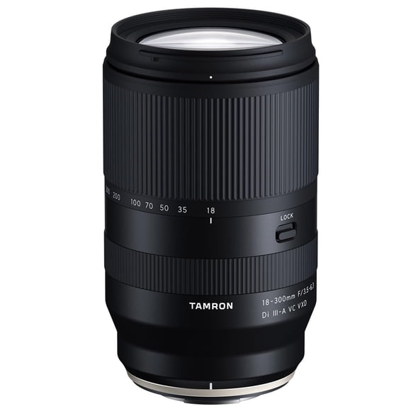 Tamron 18-300mm f/3.5-6.3 Di III-A VC VXD Lens for Fujifilm X-Mount APS-C | Extended Zoom Coverage