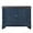 Navy, variant on LKTART Retro Sideboard Buffet Storage Cabinet, Solid Wood Feet, Adjustable Shelf, 2 Doors Console Table, Navy Blue