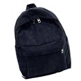 thumbnail image 1 of Jumpingount de pana contenedor multiusos Universal mujeres hombres Color sólido estudiante mochilas accesorios de ropa bolsas de almacenamiento Mochilas Negro, 1 of 6