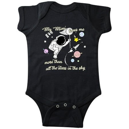

Inktastic My Mimi Loves Me Gift Baby Boy or Baby Girl Bodysuit