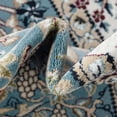 thumbnail image 6 of Rugs.com Rabia Collection Rug – 10' Square Blue Low Rug Perfect For Living Rooms, Kitchens, Entryways, 6 of 9
