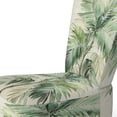 thumbnail image 4 of Designart "Minimalism Plam Tree silence III" Green Floral Upholstered Accent Chair - Traditional Arm Chair For Living Room, 4 of 7