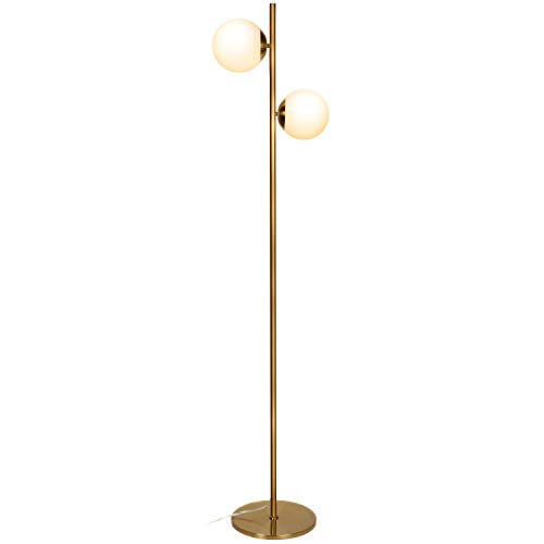 modern globe floor lamp