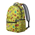 thumbnail image 2 of Sushi Time Students Backpack Japanese Food Sushi Roll School Bag with Cartoon Kawaii Design, Lightweight and Wear-Resistant, 2 of 6
