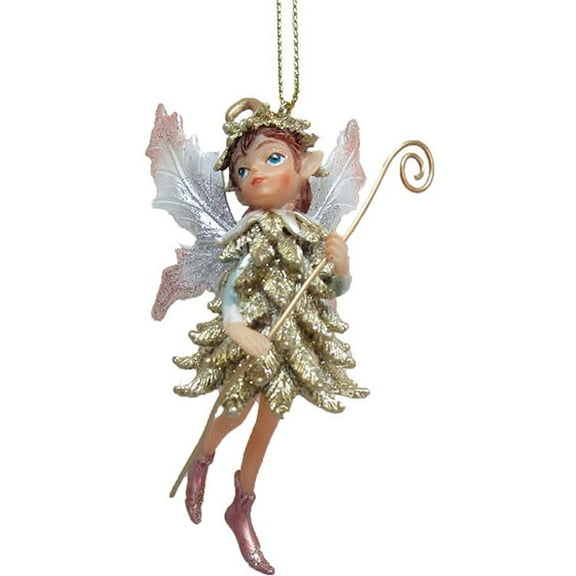 December Diamonds 79-81487 Resin Fantasy Elf Ornament 4 Inches