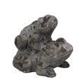 thumbnail image 1 of Benzara BM206045 Cement Frog Pair Figurine with Distressed Two Stylized Design, Gray, 1 of 1