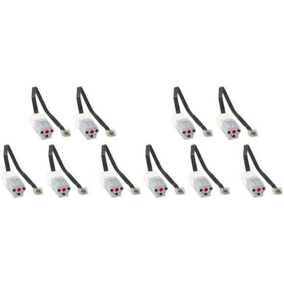 10 Piezas de Bloques de Construcción para la Función de Energía Eléctrica 2.0 para Juguetes de Ladrillos Robóticos 45300