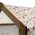 thumbnail image 4 of Butterfly Pet House, Colorful Flying Butterfly Silhouettes Fantasy Dreamy Spring Nature Wildlife Theme, Outdoor & Indoor Portable Dog Kennel with Pillow and Cover, 5 Sizes, Multicolor, by Ambesonne, 4 of 4
