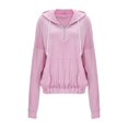 thumbnail image 4 of Vedolay Womens Sweatshirts Fashion Long Sleeve Tunic Tops Oversized Shirts Womens Fashion Pink,S, 4 of 4