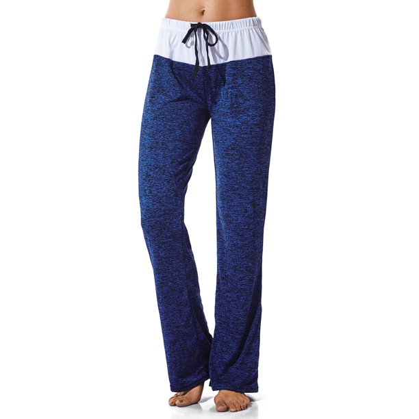 SEASUM - SEASUM Women's Joggers Sweatpants Drawstring Flared Leg
