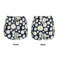 thumbnail image 5 of Fotbe Daisy Floral Womens High Waist Running Shorts Athletic Workout Quick Dry Shorts for Women with Pockets Gym Yoga Summer Shorts-X-Large, 5 of 9