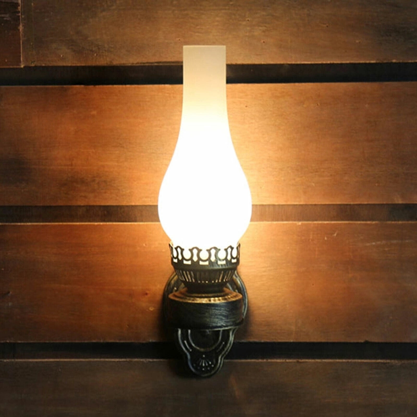 Industrial Wall Sconce with Glass