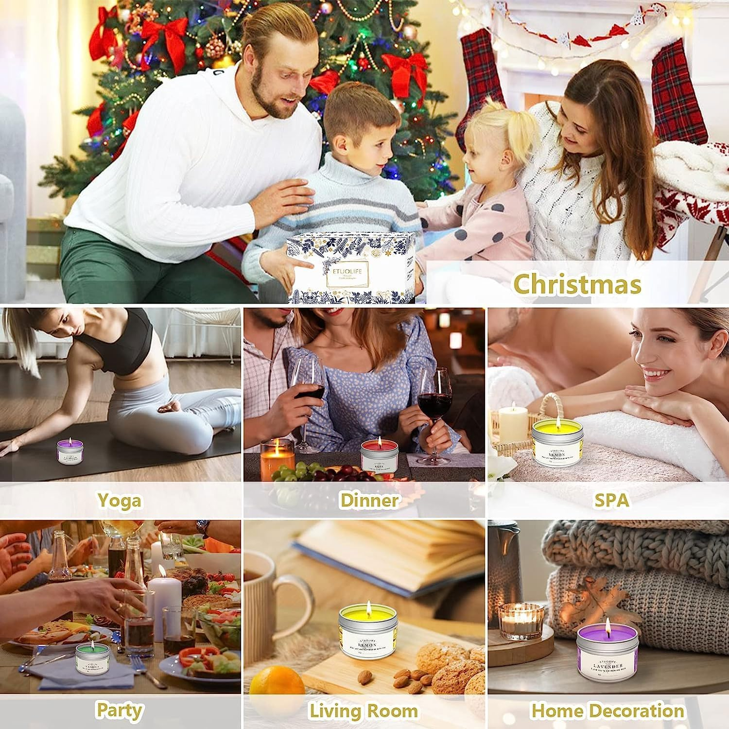 BAOYISHUN Complete candle making kit for adults, children, DIY aromatherapy candle making supplies including soy wax, aromatherapy oil, wick dye, candle jar, furnace, and craft kit for candle making