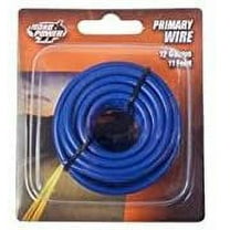Southwire 55671633 12/19 AWG 11' Blue Stranded Primary Auto Wire