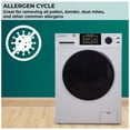 thumbnail image 3 of Equator 1.6 cu.ft./15 lbs White 110V Front load Washer 15 programs + Pet Cycle, 3 of 7