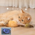 thumbnail image 4 of Remote Control Cat Toy Rechargeable Interactive Toy for Indoor Cats Dogs Automatic Moving RC Toy & Prank Interactive Cat Toys for Indoor Cats Remote Control Automatic Moving Cat,Orange, 4 of 10
