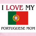 thumbnail image 2 of CafePress - I Love My Portuguese Mom Infant Bodysuit - Baby Light Bodysuit, Size Newborn - 24 Months, 2 of 4