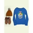 thumbnail image 3 of Happy Little Camper Long Sleeve Toddler -Image by Shutterstock,  5 Toddler, 3 of 4